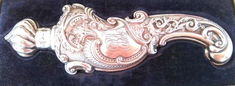 BIRMINGHAM   1889  -  Magnificent   Perfume  Bottle