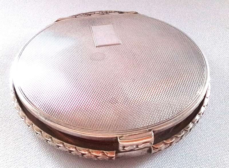 Birmingham  1949  -  Silver Powder Compact