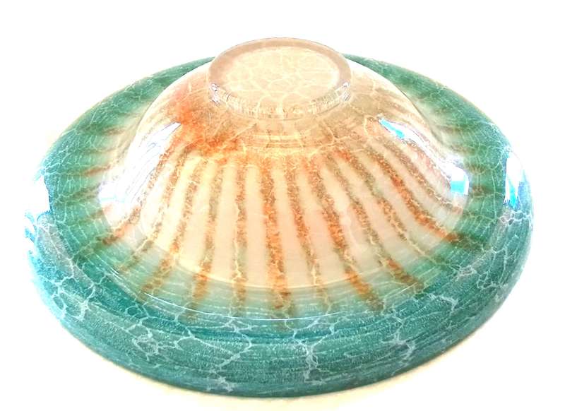 WMF -  IKORA  Glass  Bowl  -  1930s