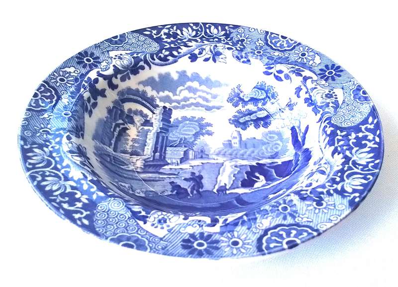 Copeland Spode's   'Italian'    Rimmed  Desert  Bowl