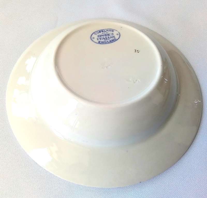 Copeland Spode's   'Italian'    Rimmed  Desert  Bowl
