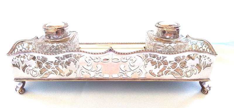 Birmingham  1994   Silver  Ink  Stand