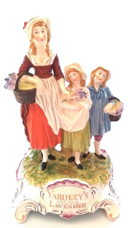 DRESDEN   -   Yardley`s Lavender Group figure on Base