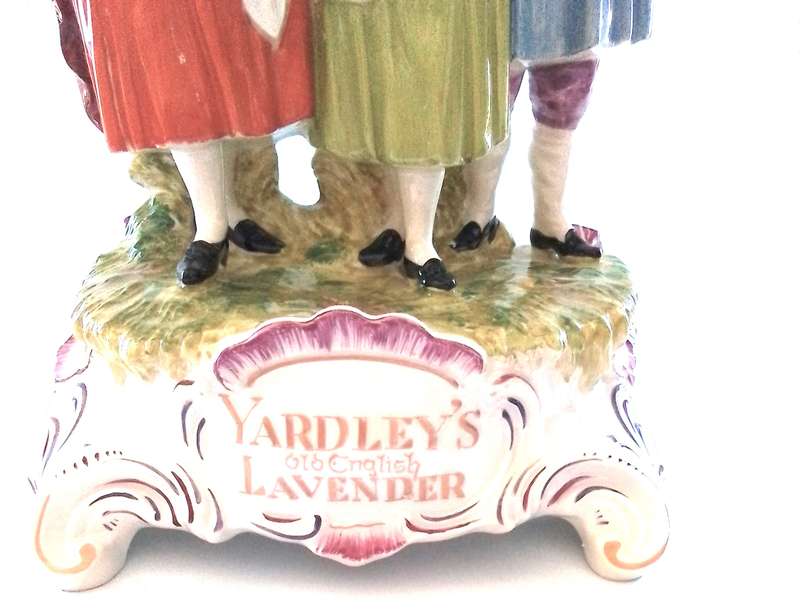 DRESDEN   -   Yardley`s Lavender Group figure on Base