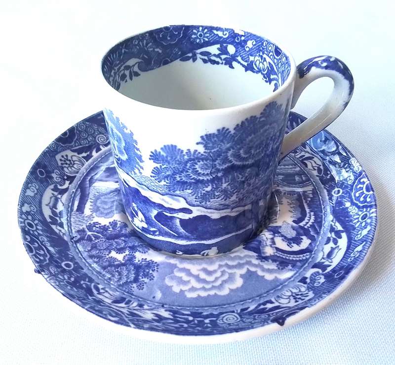 Copeland Spodes   'Italian'  Coffee  Cup / Saucer