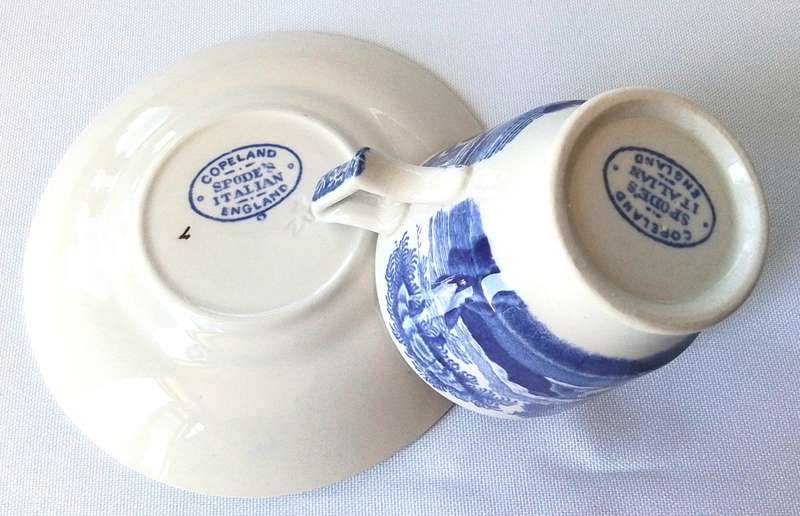 Copeland Spodes   'Italian'   Espresso  Cup / Saucer