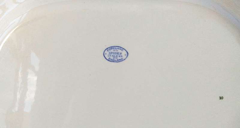 Copeland Spodes   'Italian'    Platter