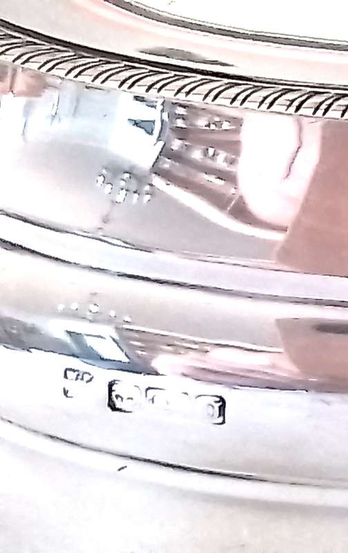 Sheffield 1906  -  3pc  Silver Tea Set.
