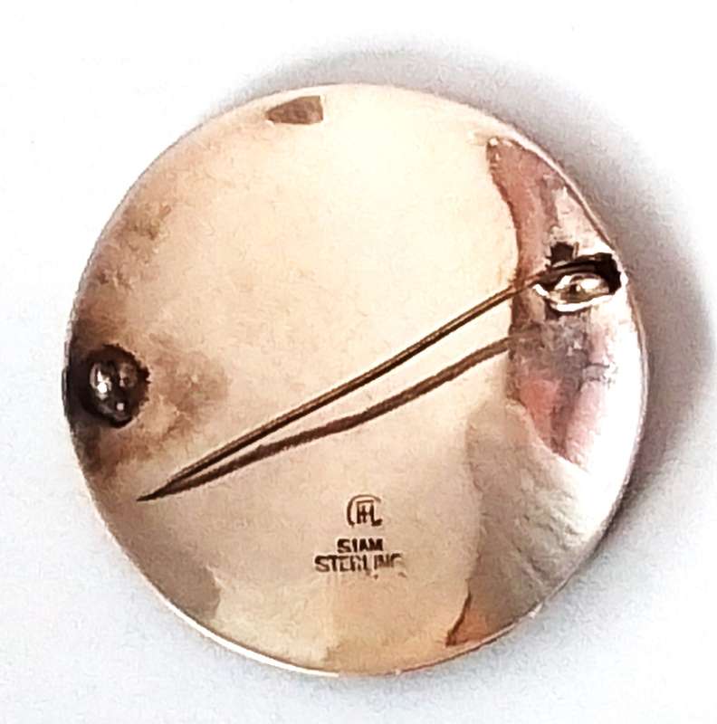 Sterling Silver Siam Brooche