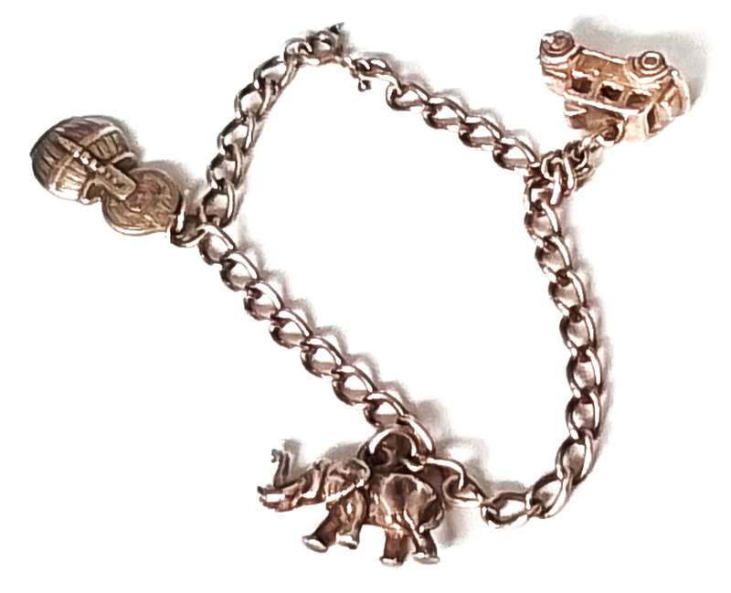 Silver  Charm  Bracelet