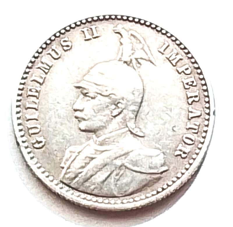 1904  Deutsch Ostafrika  1/4  Rupie  -  East Afrika