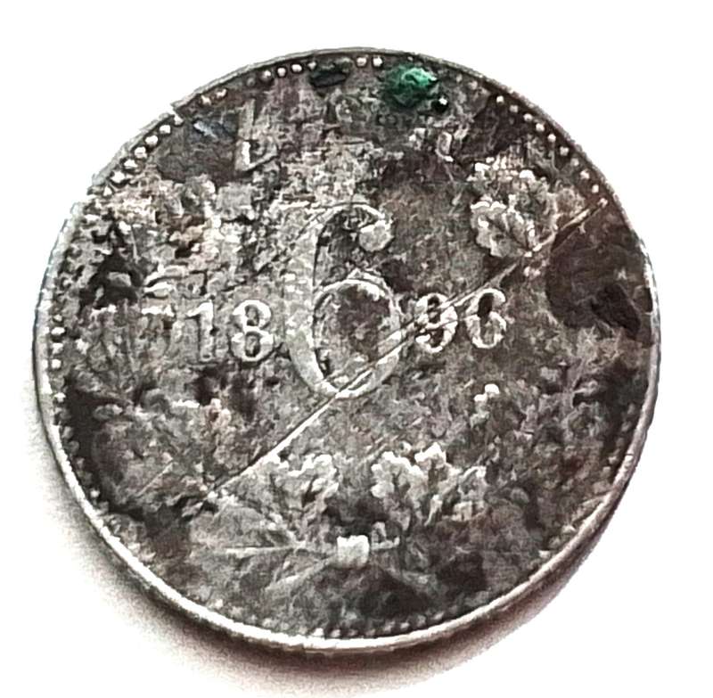 1896  SA 6 PENCE