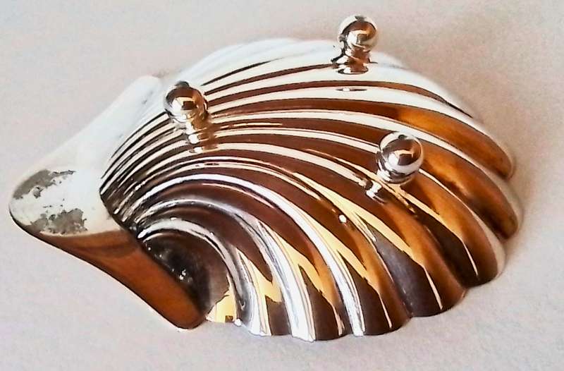 Sheffield 1903   Footed  Shell  Dish