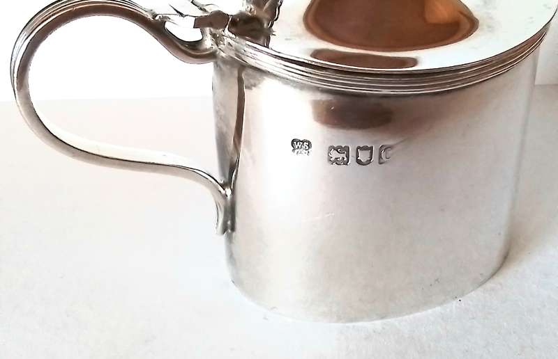 London  1898  Lidded  Pot  -  No Liner
