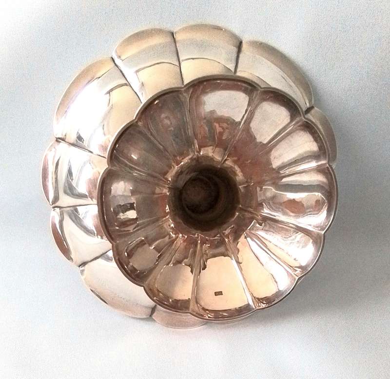 Chinese  Silver  Comport