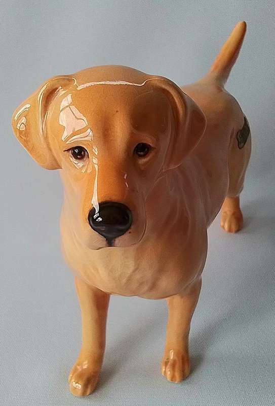 Beswick  -  Vintage  porcelain  -  Labrador  Dog  Figure