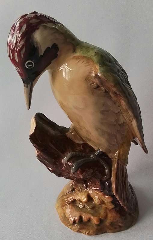 Beswick - Vintage porcelain  -  Woodpecker Bird figure