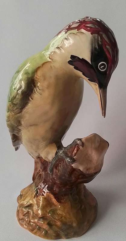 Beswick - Vintage porcelain  -  Woodpecker Bird figure