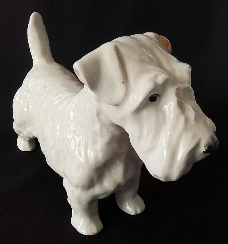 Beswick - Vintage porcelain - Sealyham Terrier  Dog Figure
