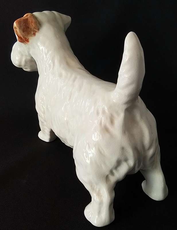 Beswick - Vintage porcelain - Sealyham Terrier  Dog Figure