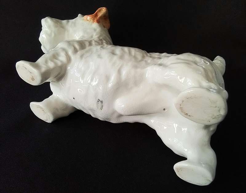 Beswick - Vintage porcelain - Sealyham Terrier  Dog Figure