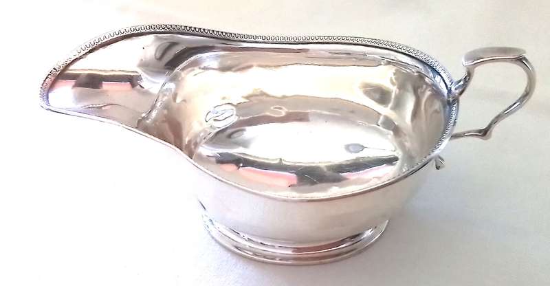Sheffield   1919   -   Sauce  Boat