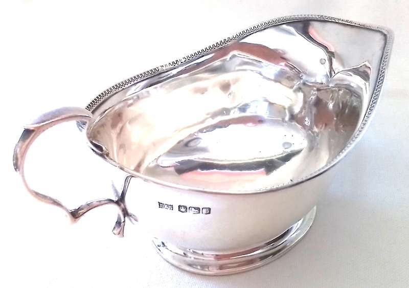 Sheffield   1919   -   Sauce  Boat