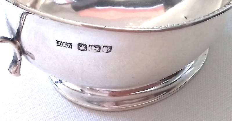 Sheffield   1919   -   Sauce  Boat