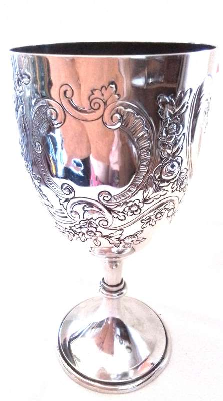 London 1894  Relief  Goblet