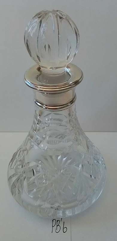 925  Sterling Collar Perfume Bottle