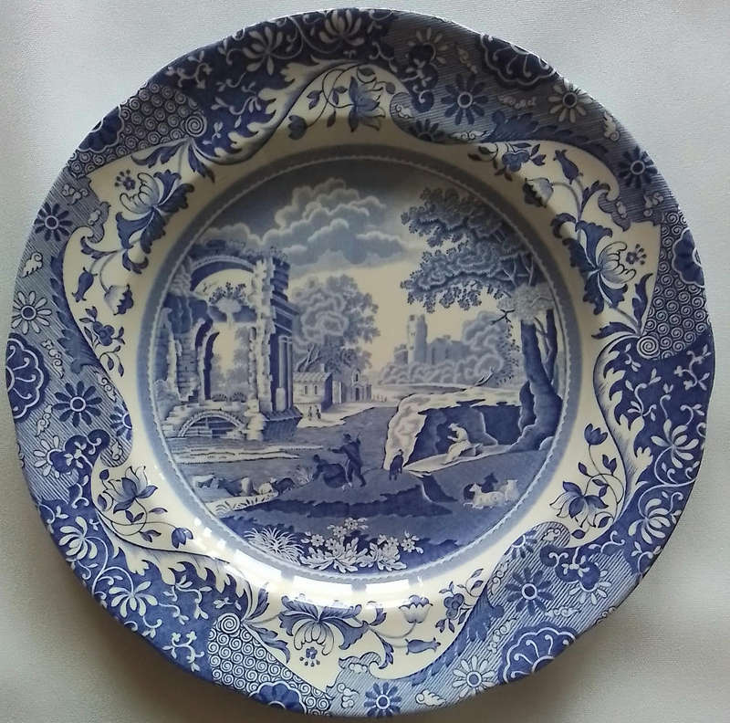 Spodes  'Italian'  Breakfast   Plate