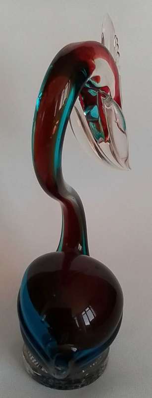 Vintage Murano glass Swan