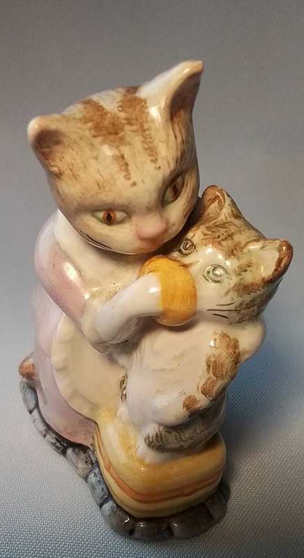 Beswick  Beatrix Potter  - Tabitha Twitchit and Miss Moppet