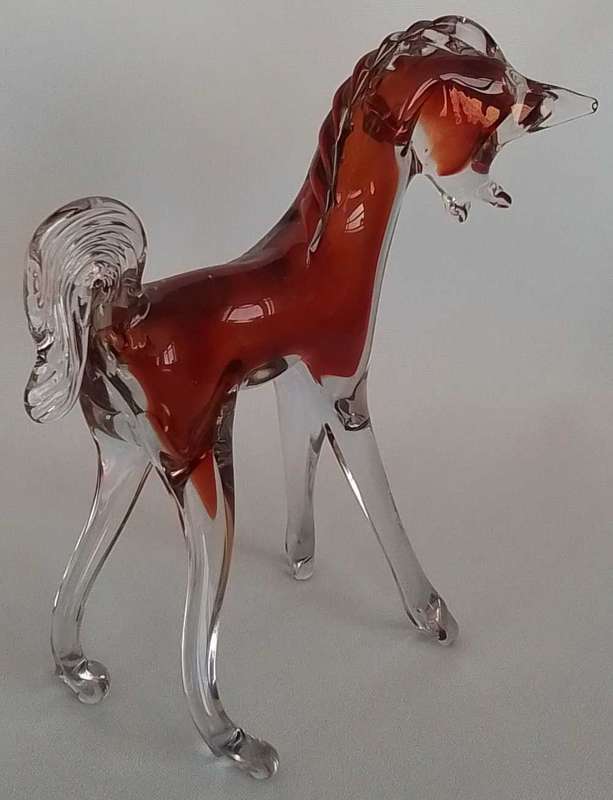 Vintage Murano  glass  Foal