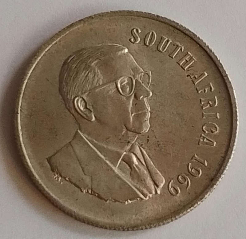 1969  Silver  R1  Coin   [ C14 ]