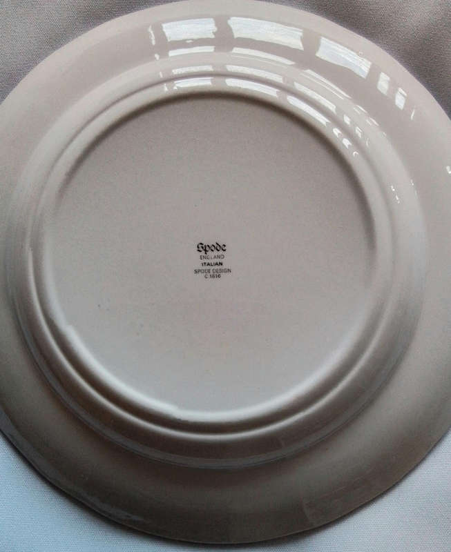 Spodes  'Italian'  Breakfast   Plate