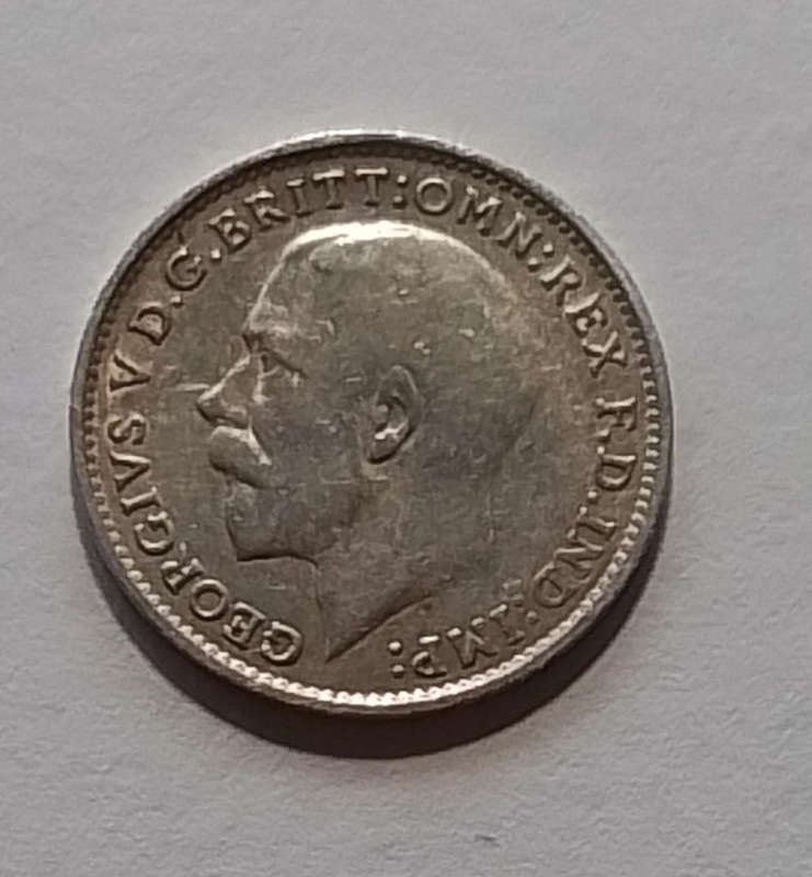1920  British   3 Pence  [C102]