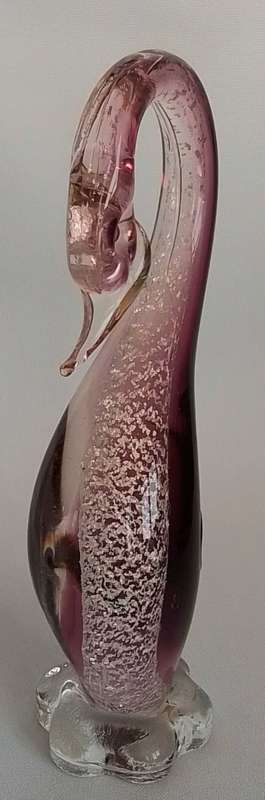 Vintage Murano Glass Swan