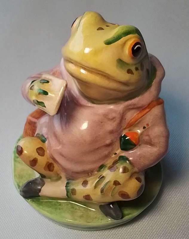 Beswick  Beatrix  Potter   -  Mr Jeremy Fisher  -  Figure