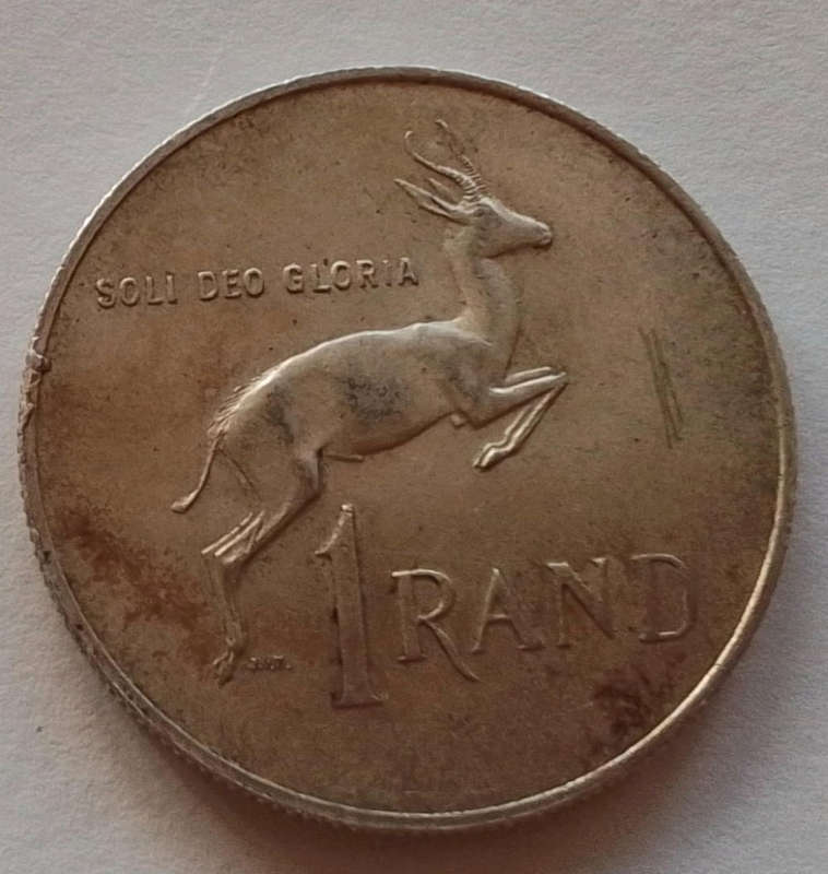 1967  Hendrik Verwoerd R1  coin  [C33]
