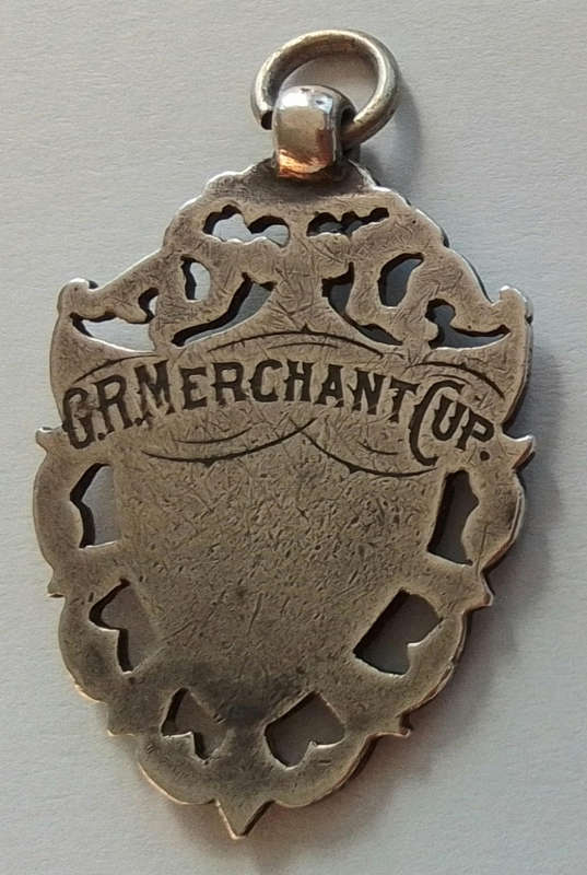 Silver   Fob  Medal