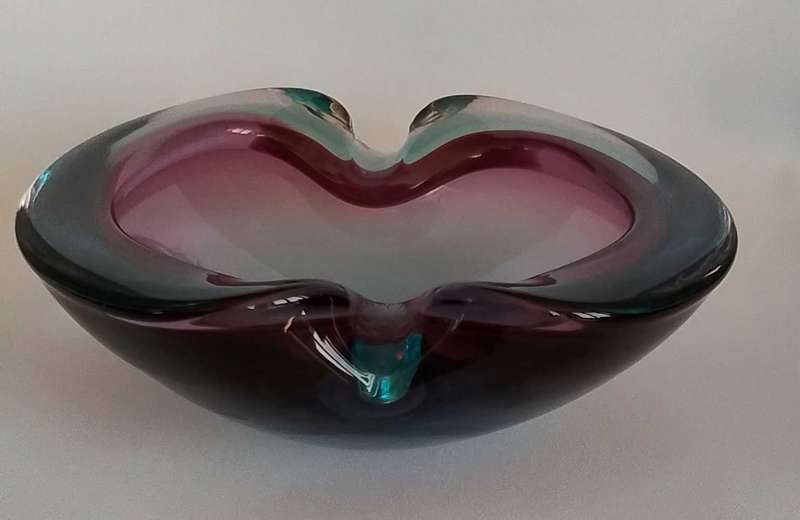 Vintage Murano Glass Ashtray