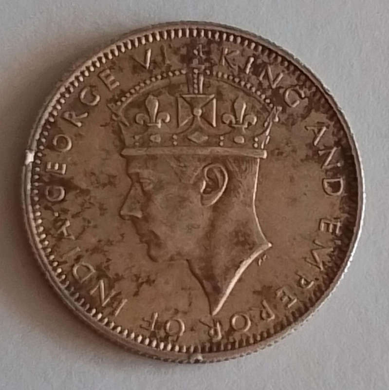 1939  King George v - Malaya 20 cents coin [C 11]