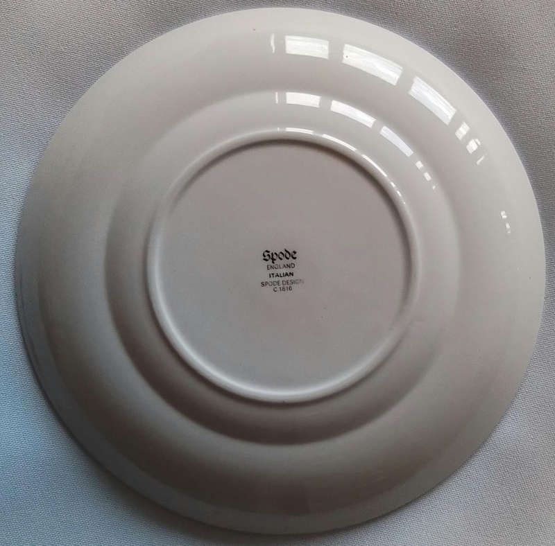Spodes  'Italian'  Soup Coupe  Saucer