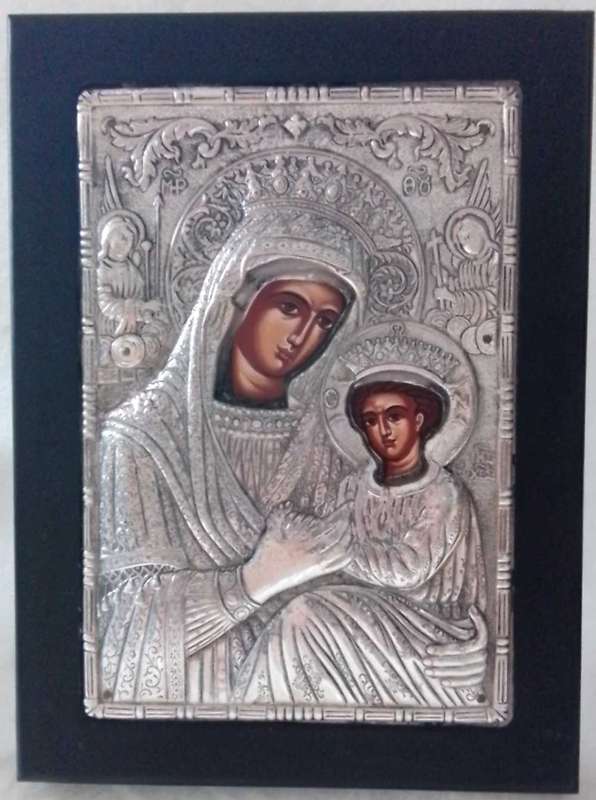 Silver Byzantine Icon