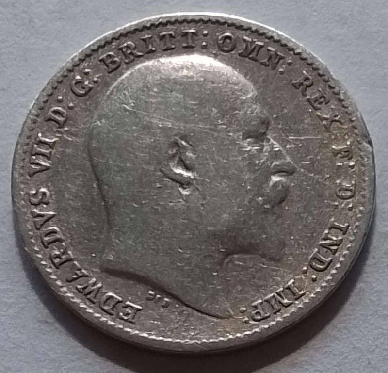 1903 British   3  Pence  Coin  [C112]