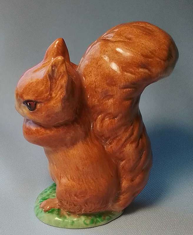 Beswick  Beatrix  Potter   -  Squirrel  Nutkin  -  Figure