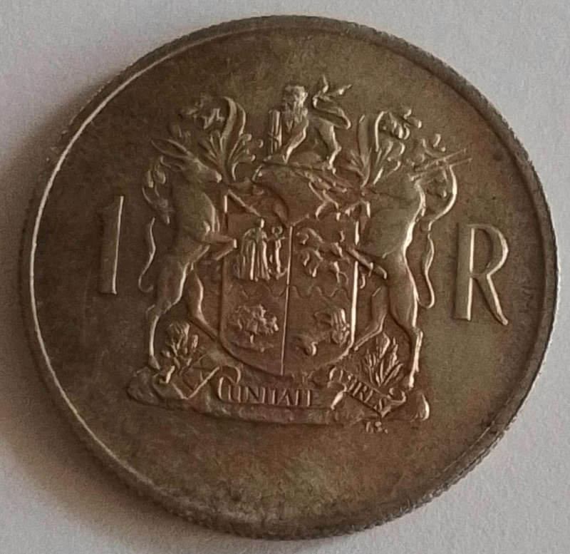 1969 Silver  R1  Coin  [ C15 ]