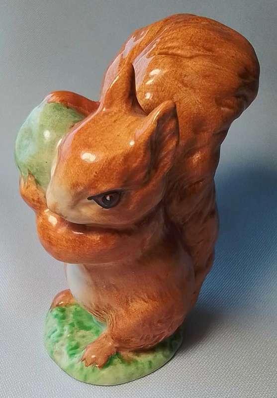 Beswick  Beatrix  Potter   -  Squirrel  Nutkin  -  Figure