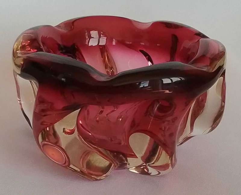 Vintage Murano Glass Ashtray